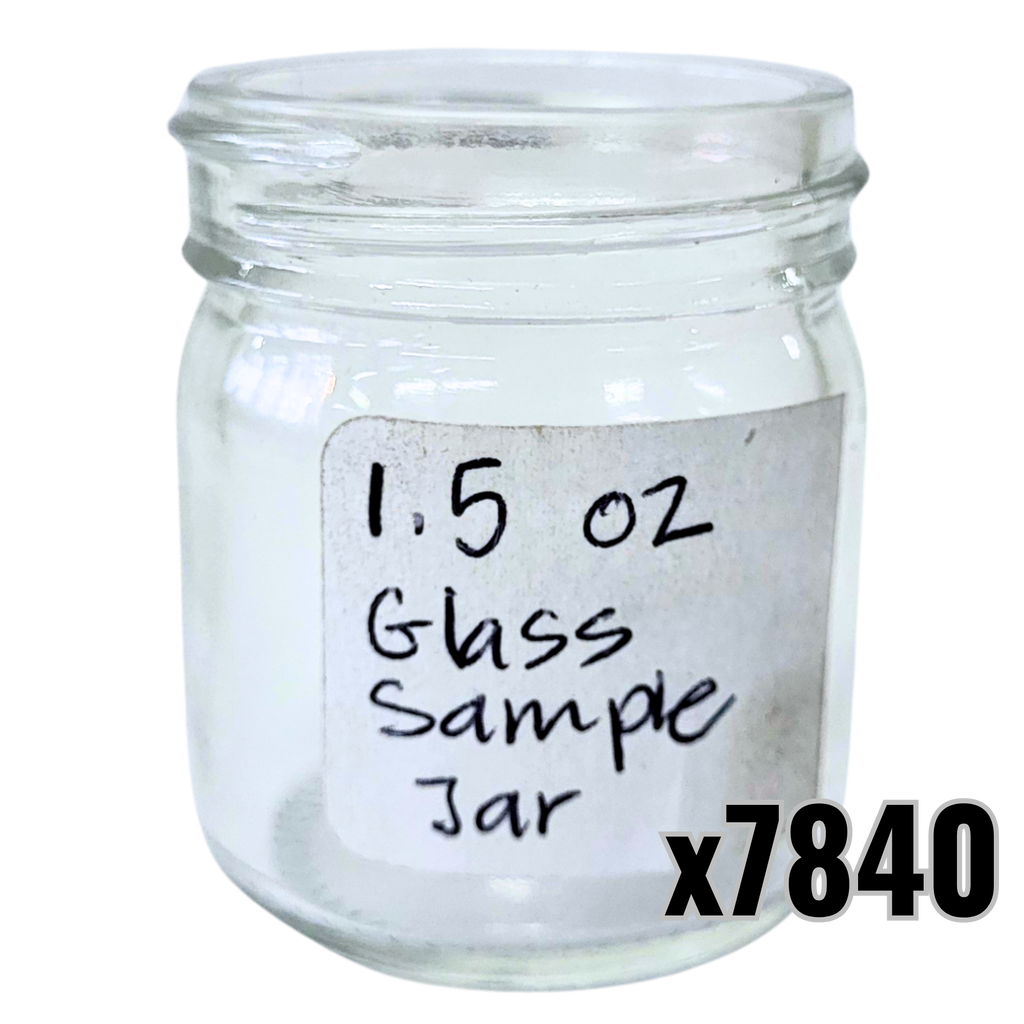1.5 oz Glass Sample Jar