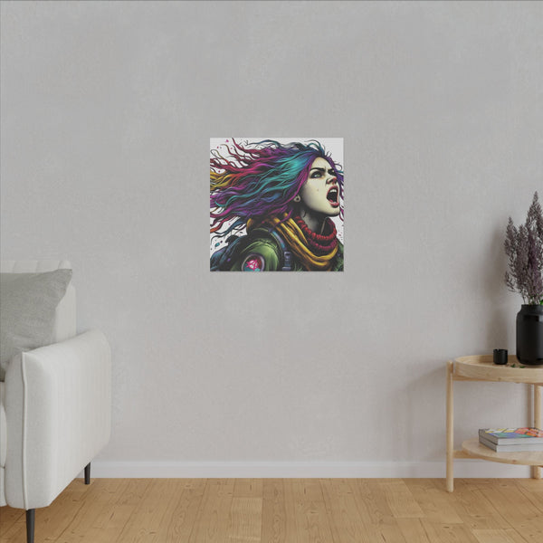 BEAUTIFUL ANARCHIST Matte Canvas, Stretched, 0.75"