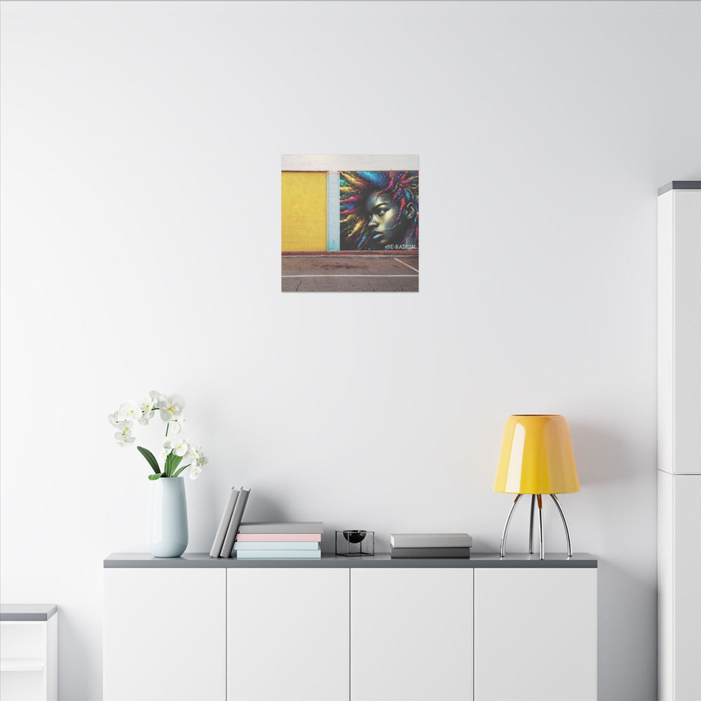 BE RADICAL Matte Canvas, Stretched, 0.75"