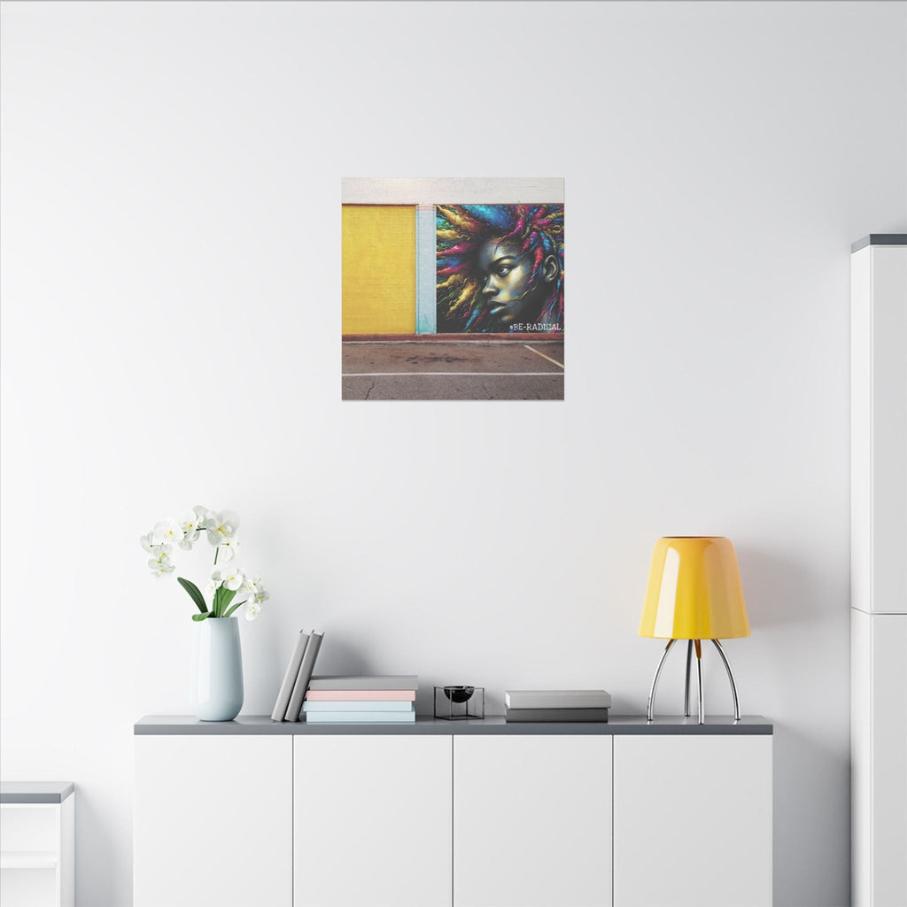 BE RADICAL Matte Canvas, Stretched, 0.75"