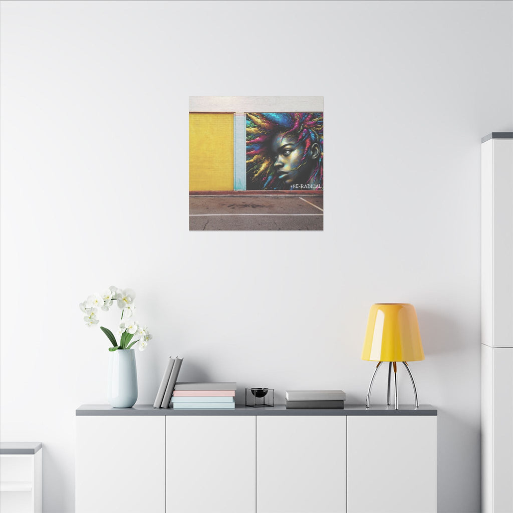 BE RADICAL Matte Canvas, Stretched, 0.75"