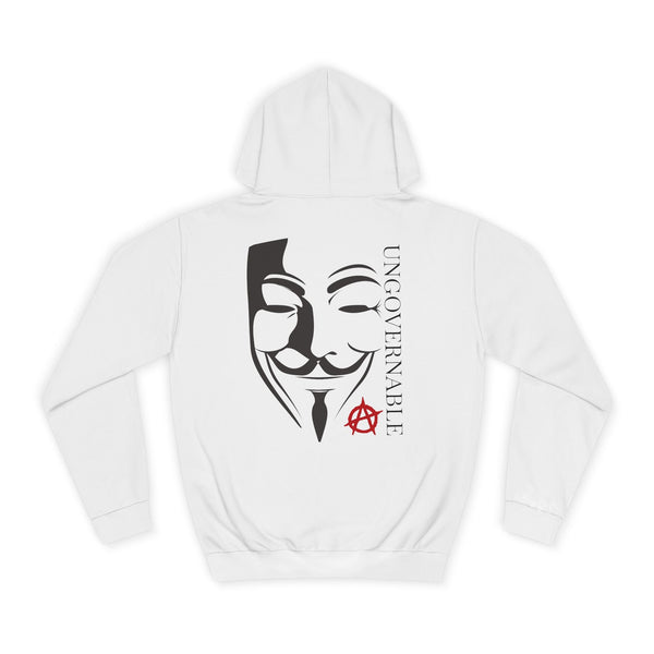 UNGOVERNABLE GUY FAWKES Unisex College Hoodie