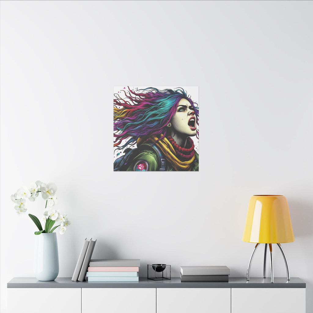 BEAUTIFUL ANARCHIST Matte Canvas, Stretched, 0.75"