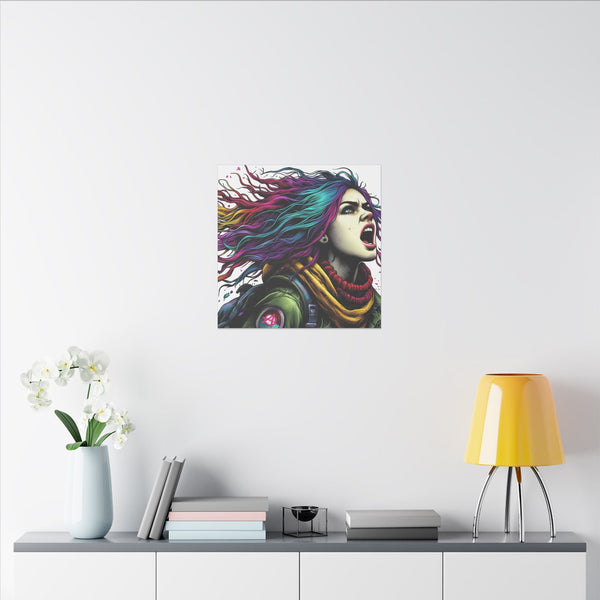 BEAUTIFUL ANARCHIST Matte Canvas, Stretched, 0.75"