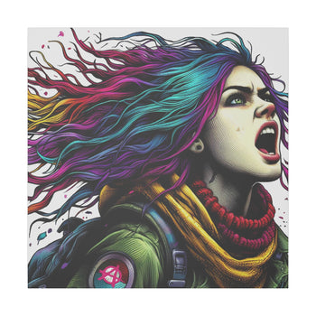 BEAUTIFUL ANARCHIST Matte Canvas, Stretched, 0.75