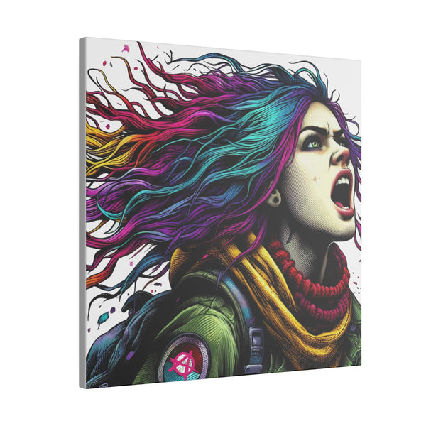 BEAUTIFUL ANARCHIST Matte Canvas, Stretched, 0.75"