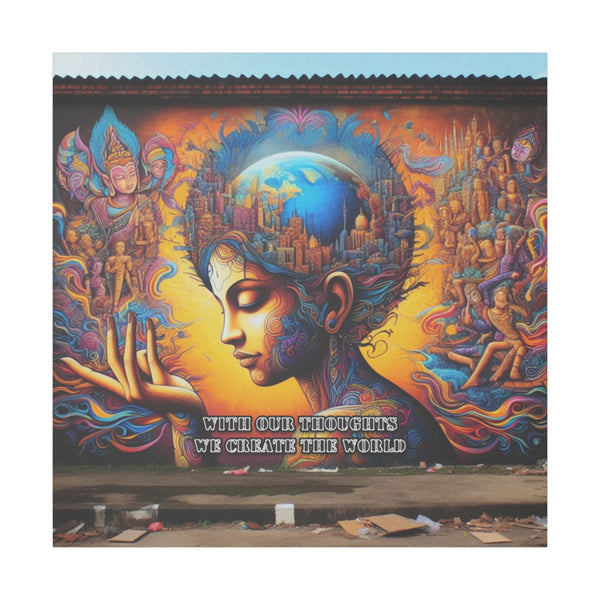 WITH OUR MINDS Matte Canvas, Stretched, 0.75"