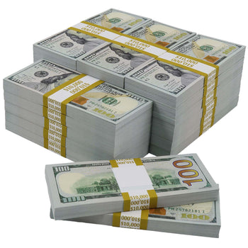 $250,000 Full Print New Series Stacks