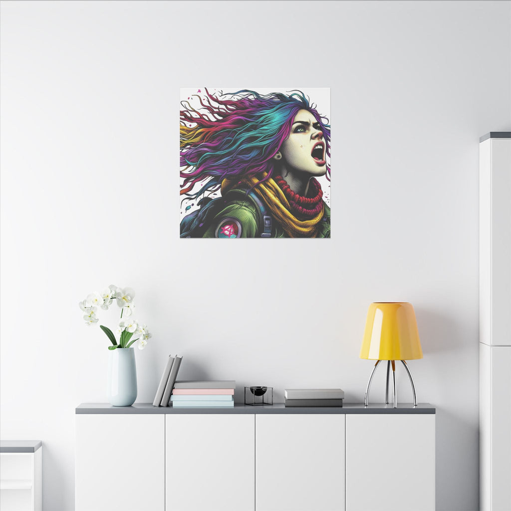 BEAUTIFUL ANARCHIST Matte Canvas, Stretched, 0.75"