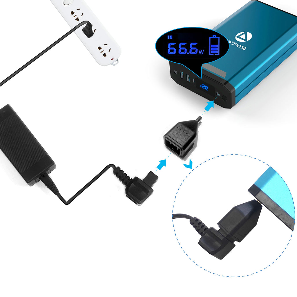 Converter for 193wh Battery X230 by ACOPOWER