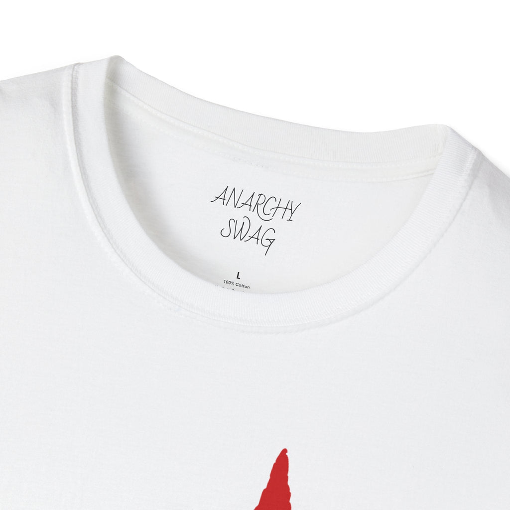 WITH OUR THOUGHTS ANARCHY Unisex Softstyle T-Shirt