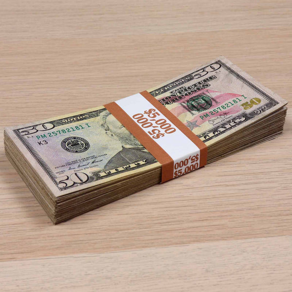 All Denomination RealAged® Full Print New Series Stacks Pack