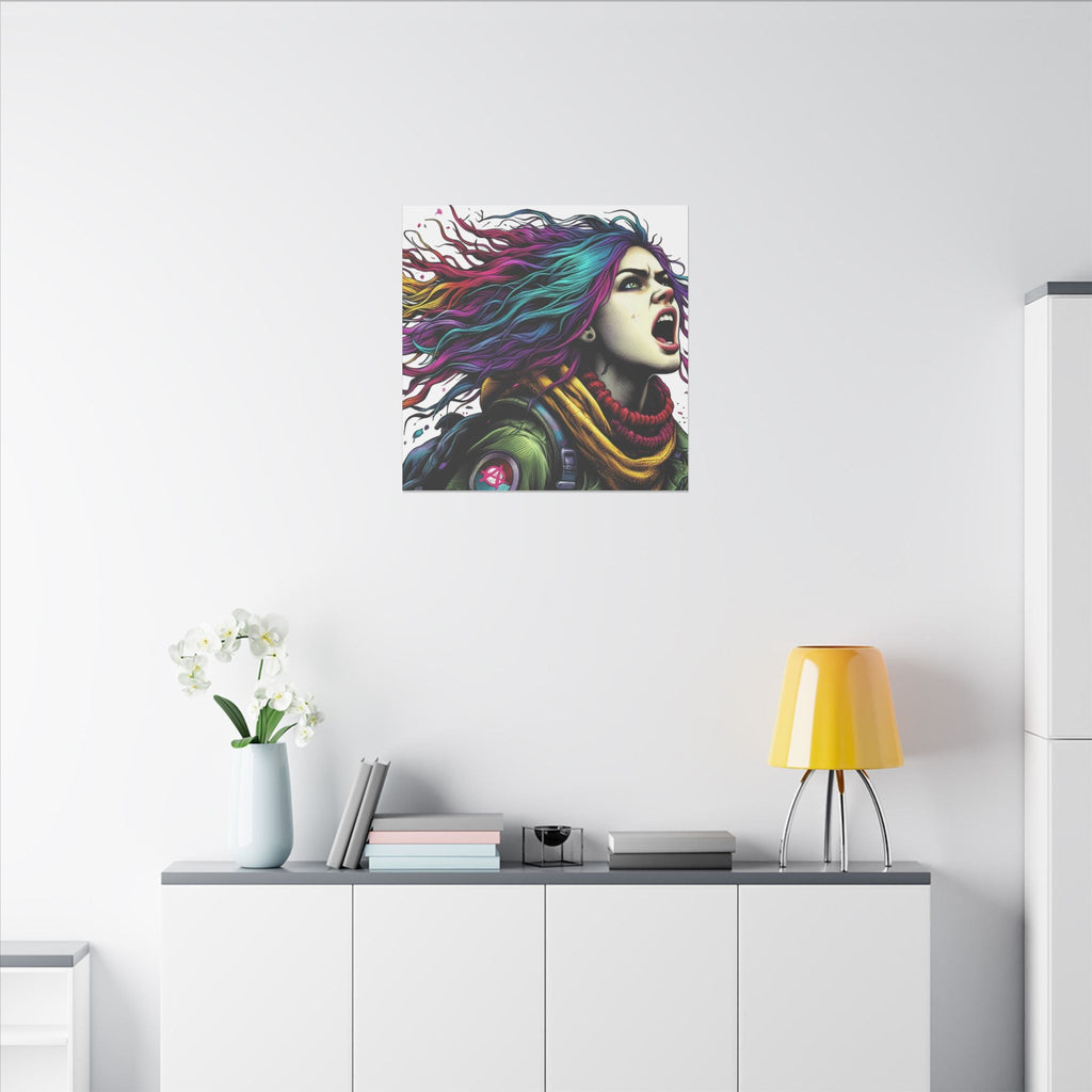 BEAUTIFUL ANARCHIST Matte Canvas, Stretched, 0.75"