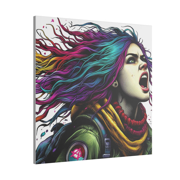 BEAUTIFUL ANARCHIST Matte Canvas, Stretched, 0.75"