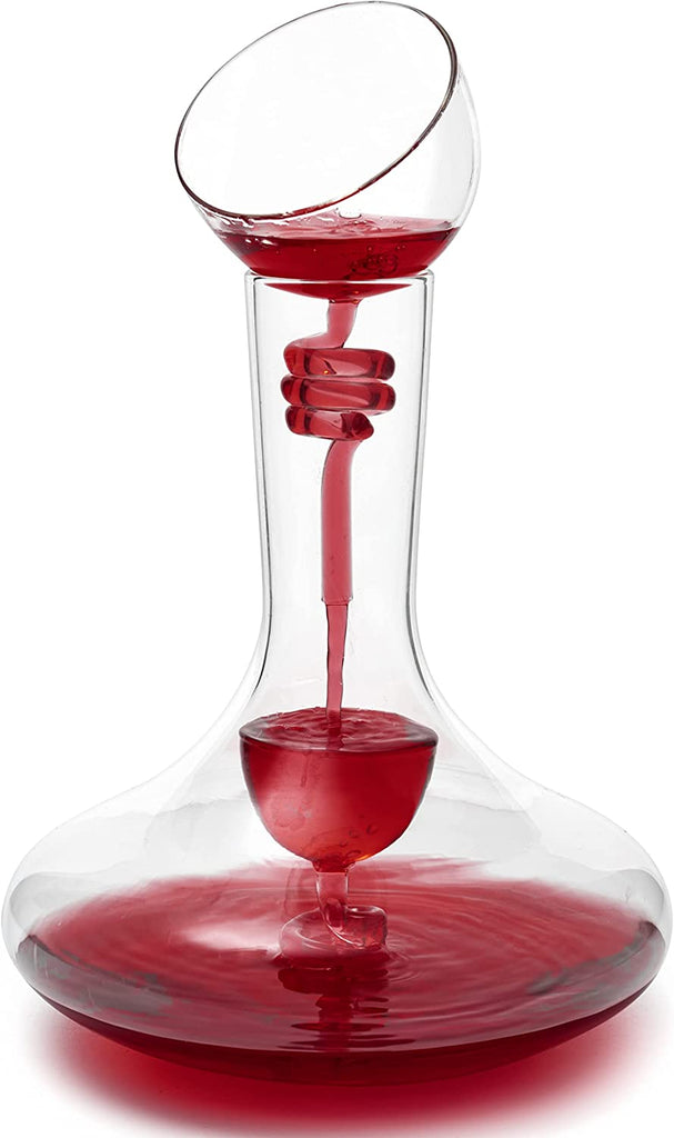 Wine Tower Decanting & Aerator Set - 2 Aerating Parts