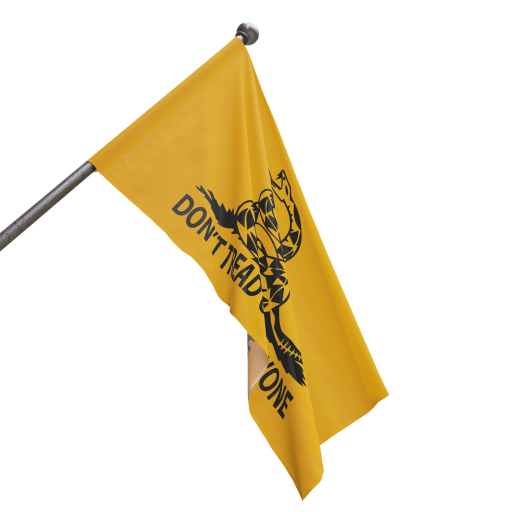 Don't Tread on Anyone Single Sided Flag
