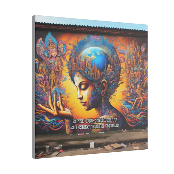 WITH OUR MINDS Matte Canvas, Stretched, 0.75"