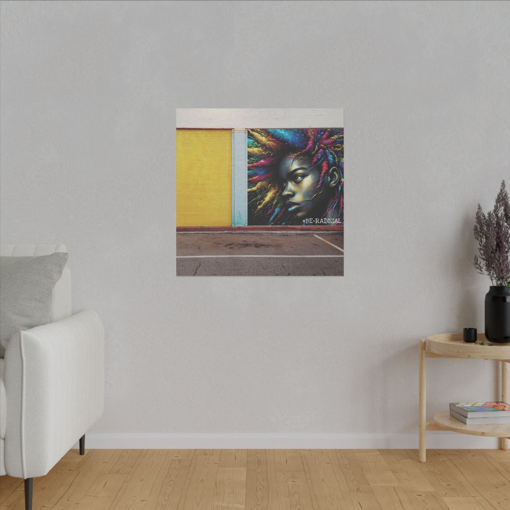 BE RADICAL Matte Canvas, Stretched, 0.75"