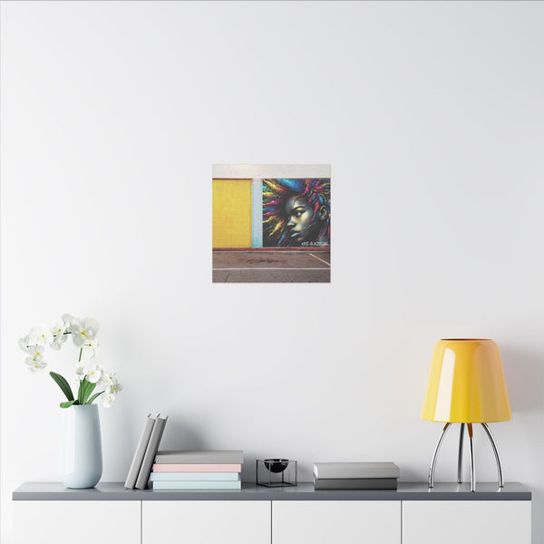 BE RADICAL Matte Canvas, Stretched, 0.75"