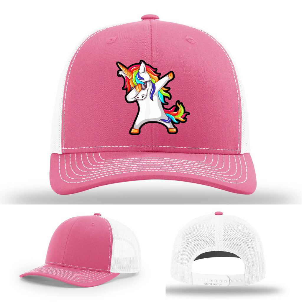Dabcorn Leather Patch Hat Dabbing Unicorn