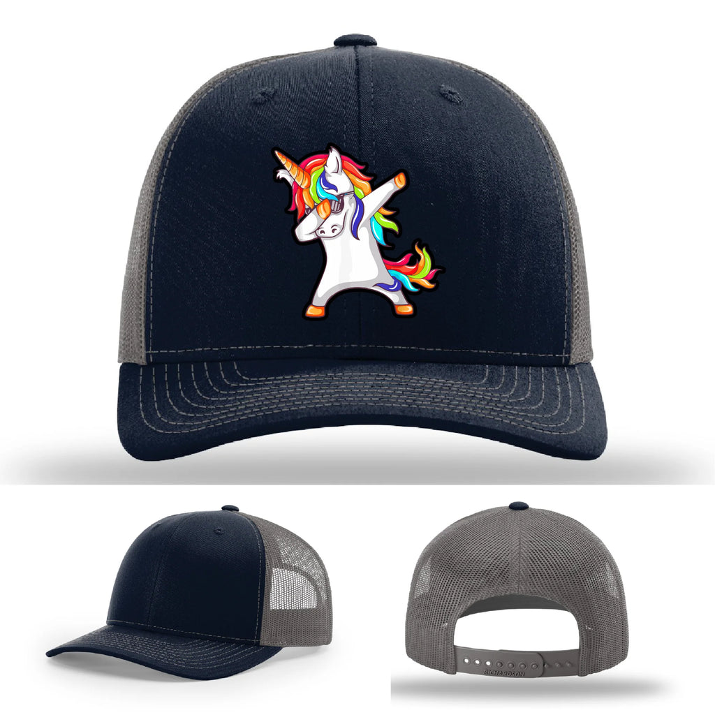 Dabcorn Leather Patch Hat Dabbing Unicorn