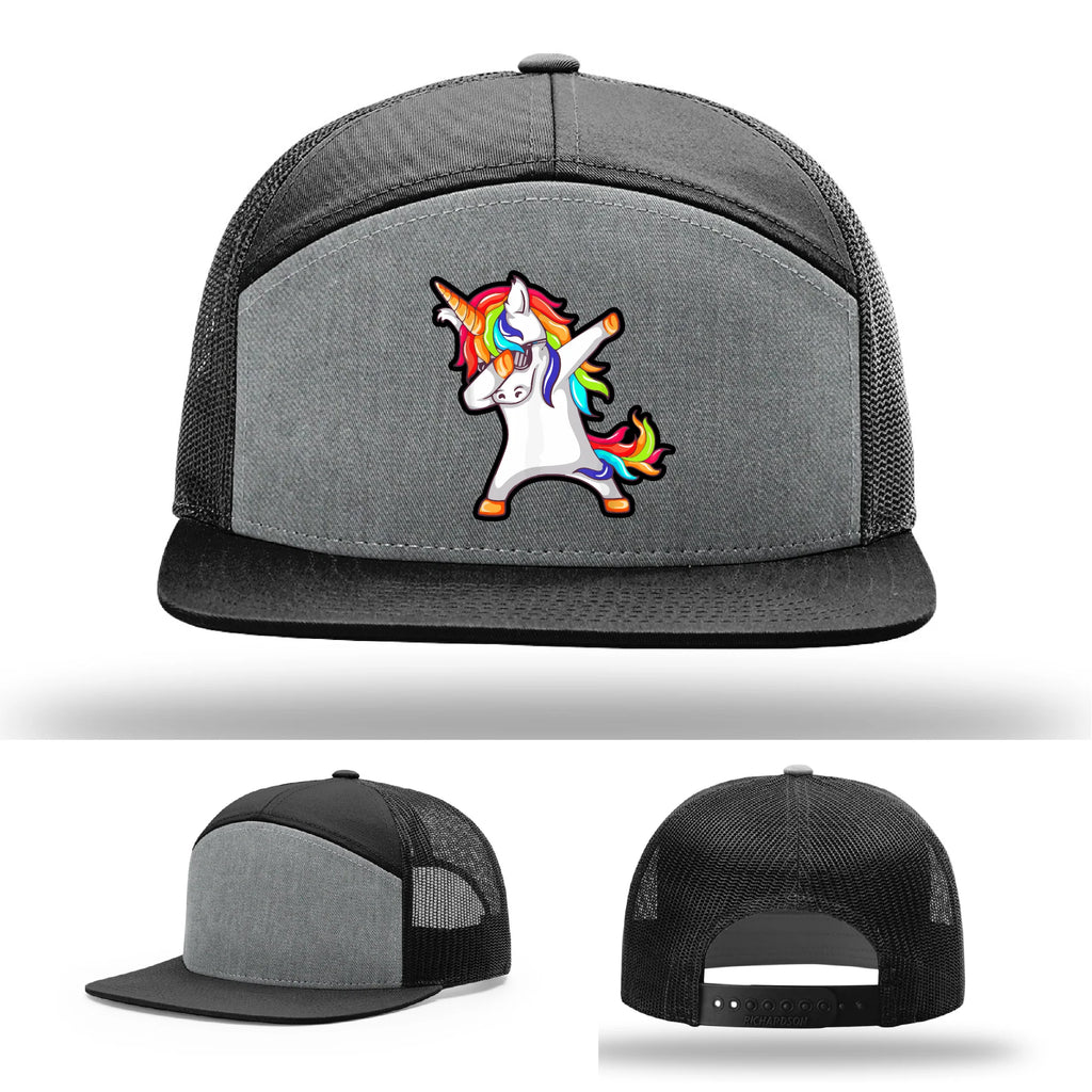 Dabcorn Leather Patch Hat Dabbing Unicorn