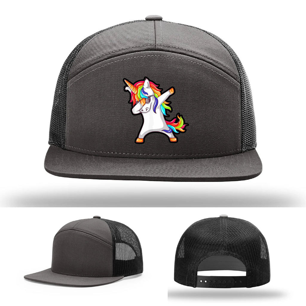 Dabcorn Leather Patch Hat Dabbing Unicorn