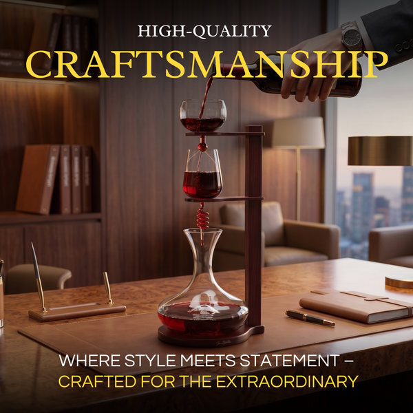 Wine Tower Decanting Aerator Set By 22 H 2250ML Wine Whiskey Decanter Set Carafe Imp