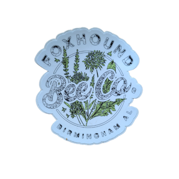 Bee Food Vinyl Sticker