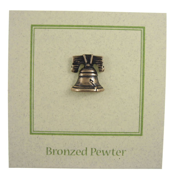 Liberty Bell Copper Lapel Pin