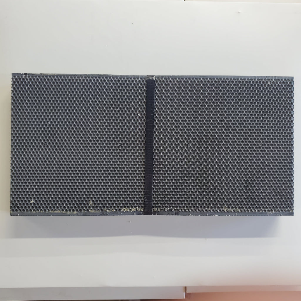 Deep, Black Plastic Foundation with Double Beeswax