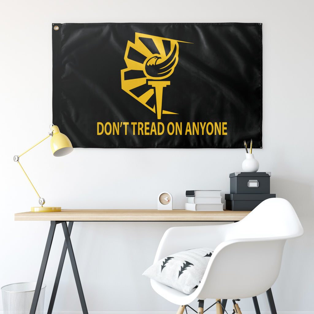 Don't Tread on Anyone Arizona Libertarian Party Flag - Proud Libertarian - Libertarian Party of Arizona