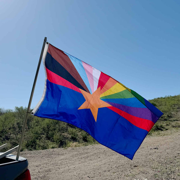 Rainbow Arizona State Flag