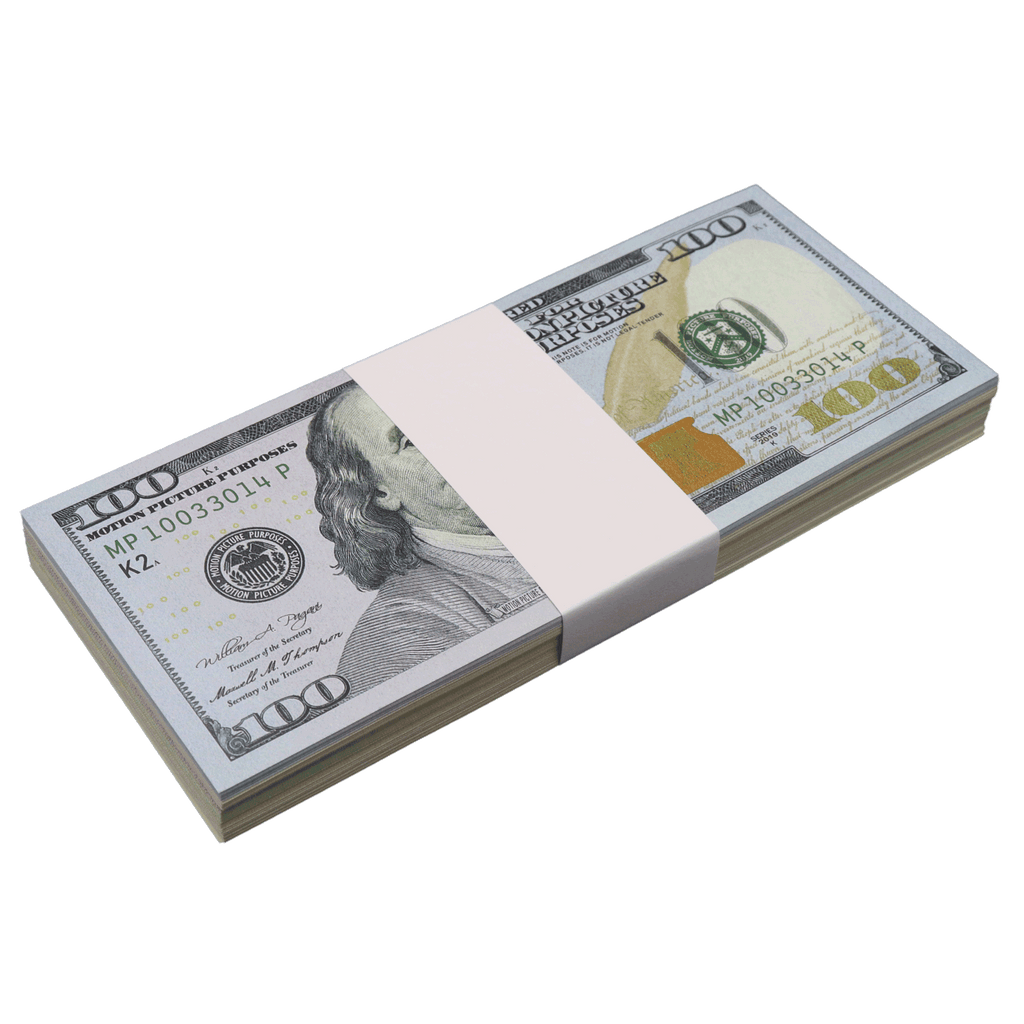 All Denomination Full Print New Series Mixed Bills Stack by Prop Money Inc