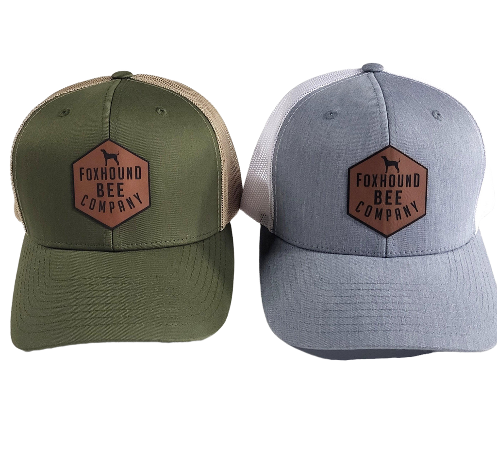 Leather Patch Trucker Hat