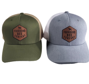 Leather Patch Trucker Hat