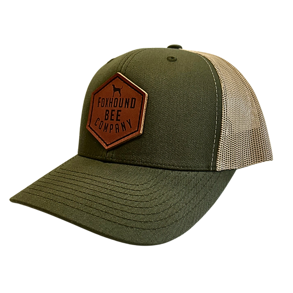 Leather Patch Trucker Hat