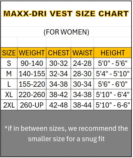 Maxx-Dri Vest Elite