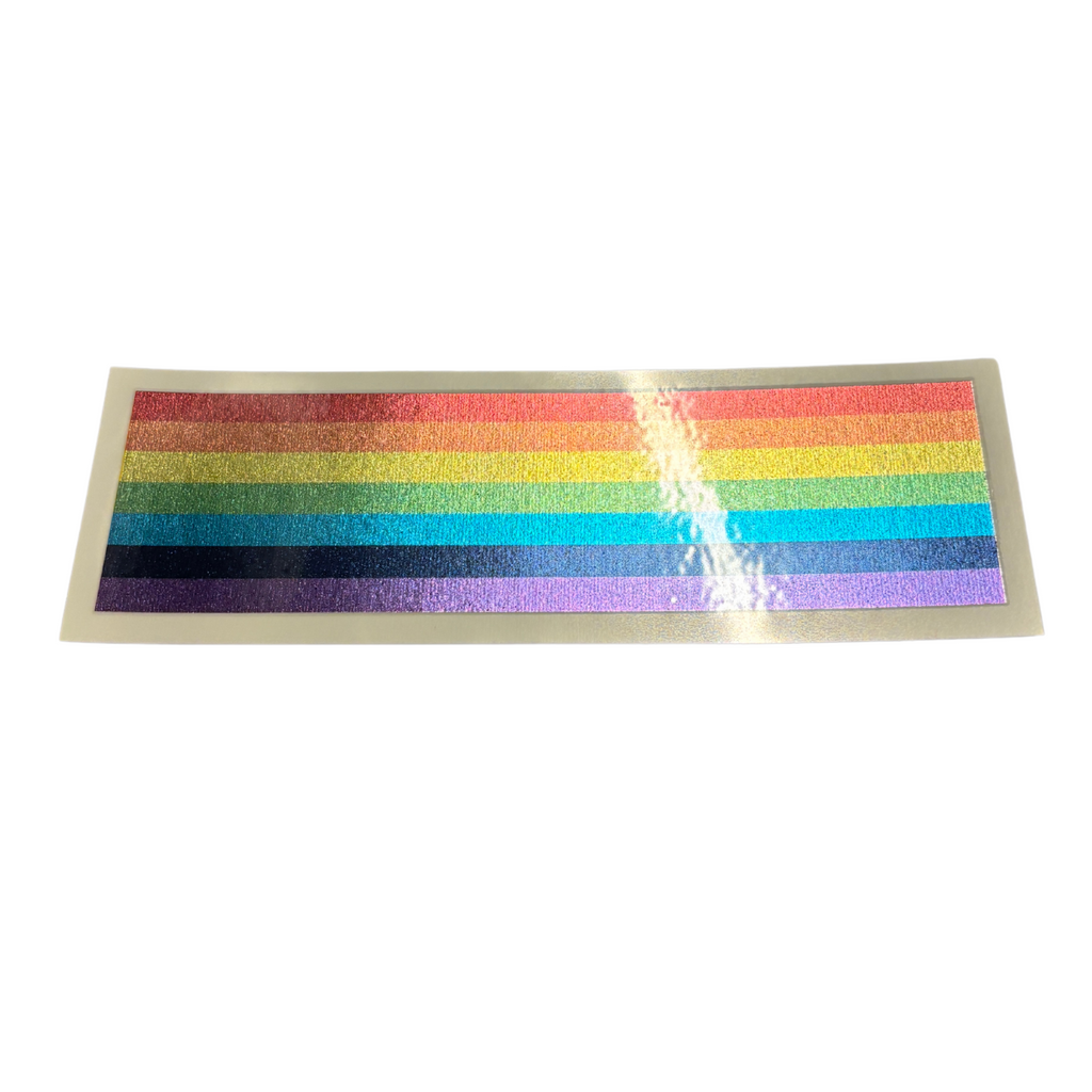 Pride Metallic Rainbow Bracelet Temporary Tattoo
