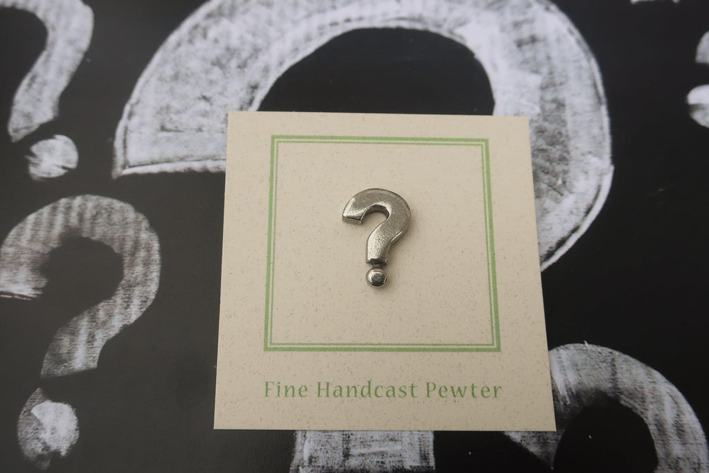 Question Mark Lapel Pin