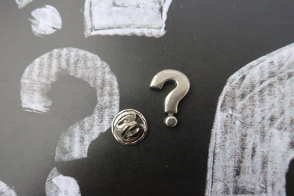 Question Mark Lapel Pin
