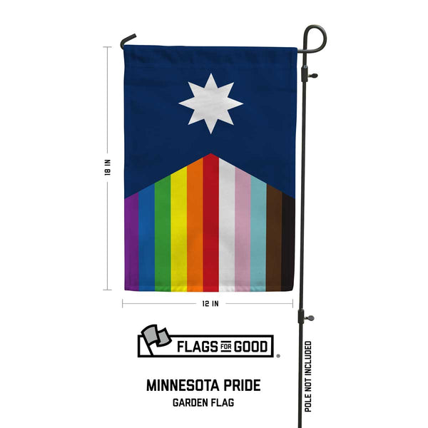 Minnesota LGBTQ Pride Garden Flag