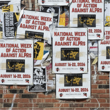 National Week of Action Against ALPRs Flyer