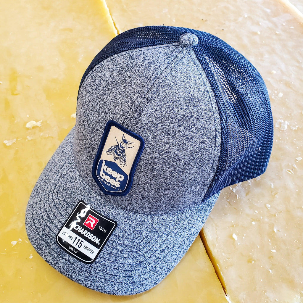 Woven Keep Bees Trucker Hat
