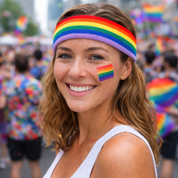 Rainbow Gay Pride Sport Headbands