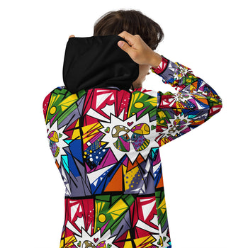 Mushmore Unisex zip hoodie