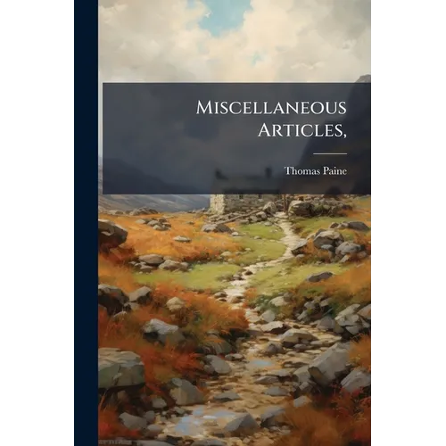 Miscellaneous Articles,