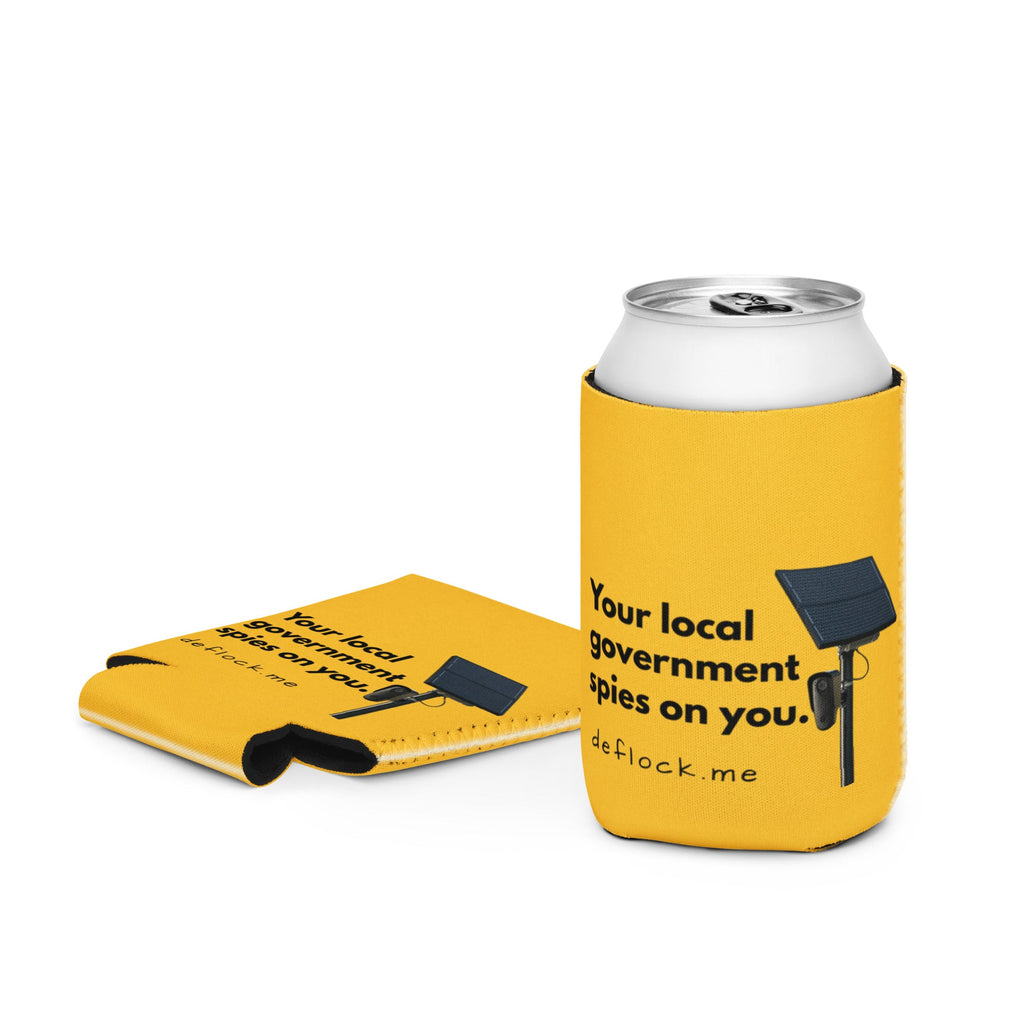Your local government spies on you - deflock.me Can cooler