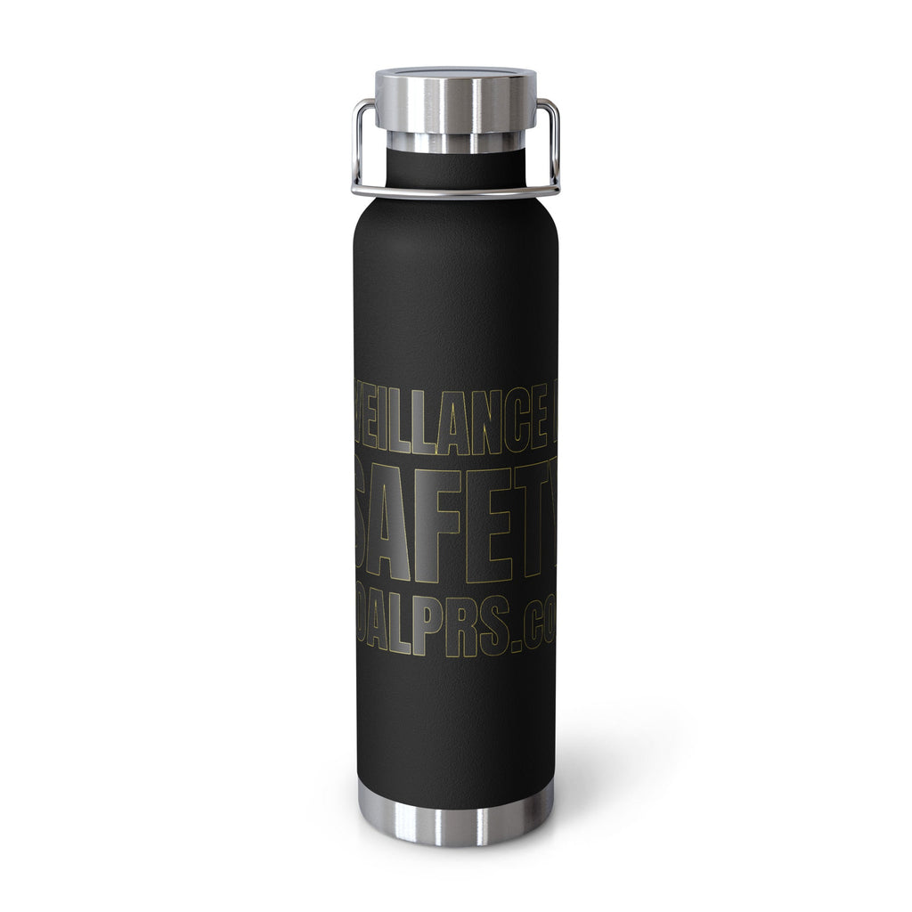 Surveillance isn't Safety NOALPRS.com - Copper Vacuum Insulated Bottle