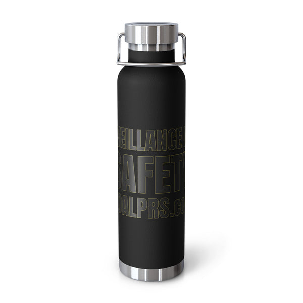 Surveillance isn't Safety NOALPRS.com - Copper Vacuum Insulated Bottle